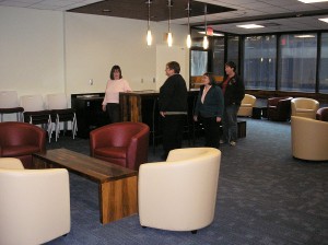 Lounge area