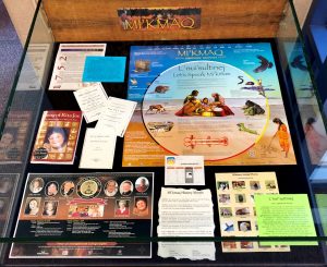 Law Library Mi'kmaq History Month display 2019