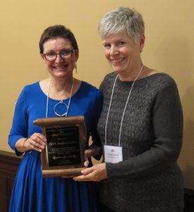 SIM alumni, Faye MacDougall & Cindy Lelliott