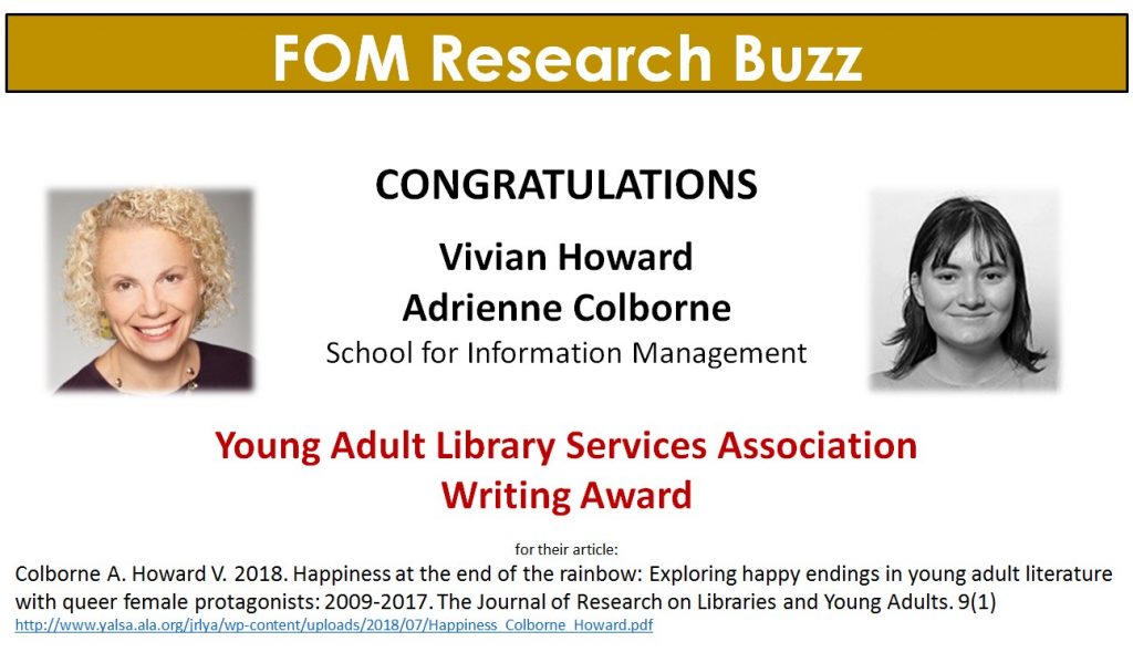 FOM Research Buzz_Vivan Howard_Adrienne Colborne